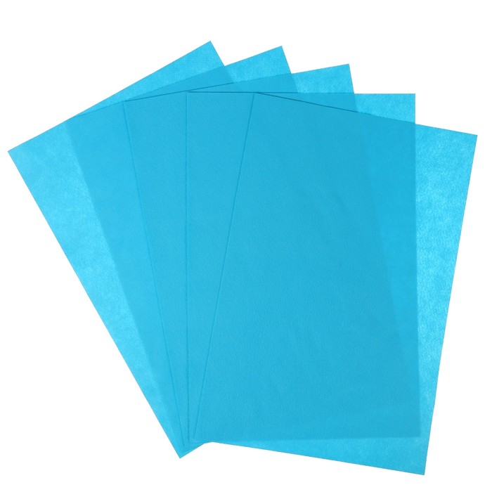 Фетр мягкий 1 мм 40х60 см 220гр/м2 синий 032