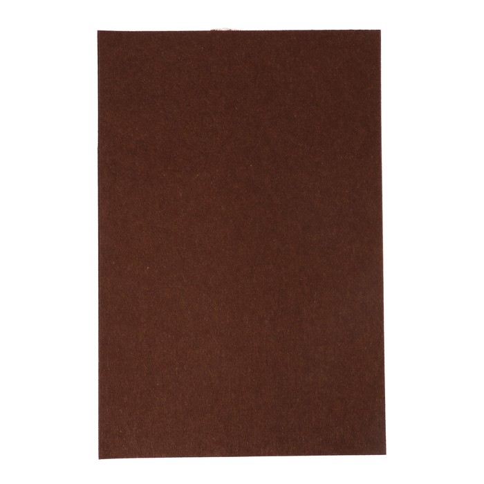 Фетр жёсткий 2 мм 40х60 см 420гр/м2 коричневый 064