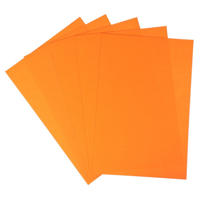 Фетр жёсткий 2 мм 40х60 см 420гр/м2 оранжевый 021