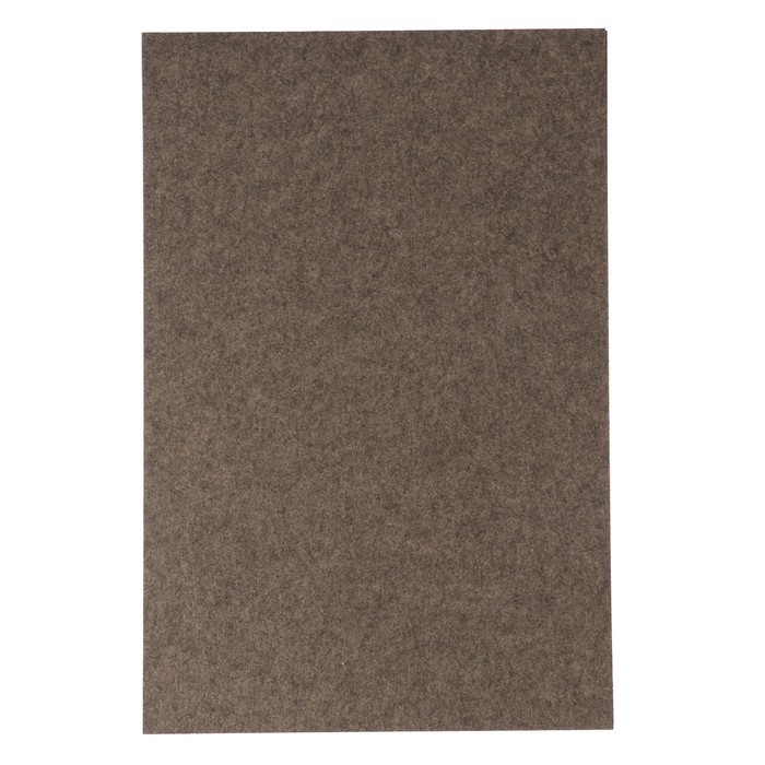 Фетр жёсткий 2 мм 40х60 см 420гр/м2 серый 100