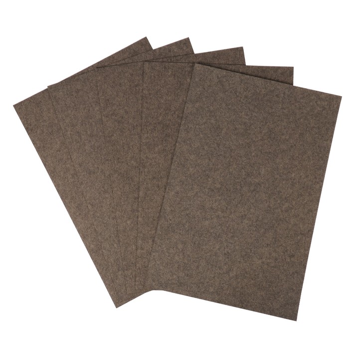 Фетр жёсткий 2 мм 40х60 см 420гр/м2 серый 100