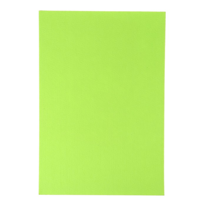 Фетр жёсткий 2 мм 40х60 см 420гр/м2 зелёный 039