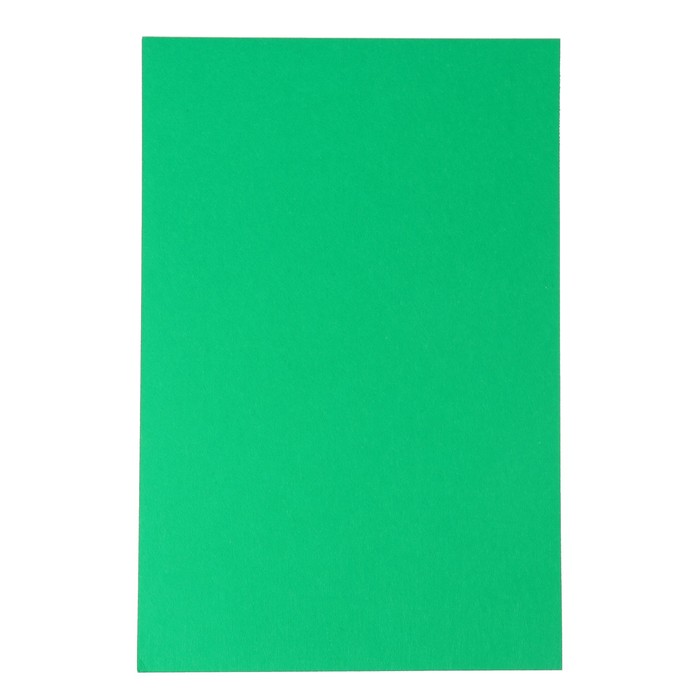 Фетр жёсткий 2 мм 40х60 см 420гр/м2 зелёный 049