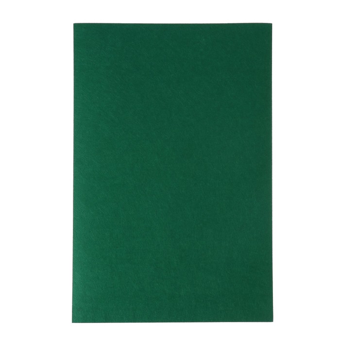 Фетр жёсткий 2 мм 40х60 см 420гр/м2 зелёный 053