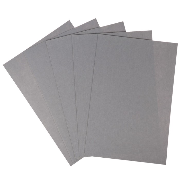 Фетр жёсткий 2 мм 40х60 см 420гр/м2 серый 115