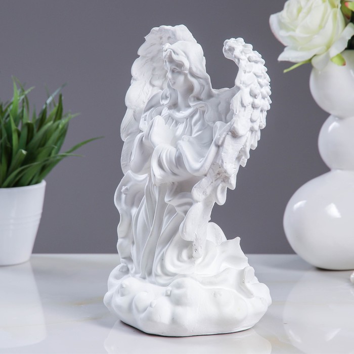 Светящаяся фигура "Ангел дева молящая" 13х20х25см