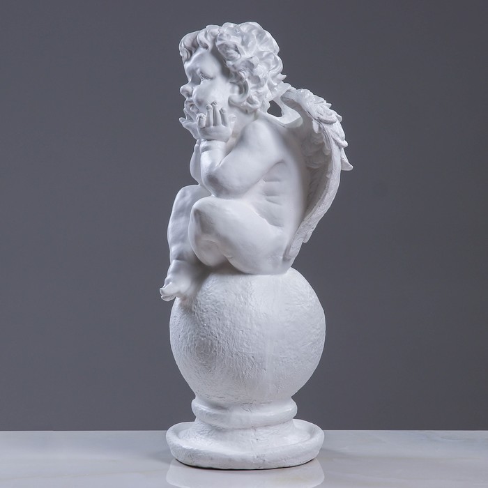 Светящаяся фигура "Ангел на шаре большой" 27х26х64см