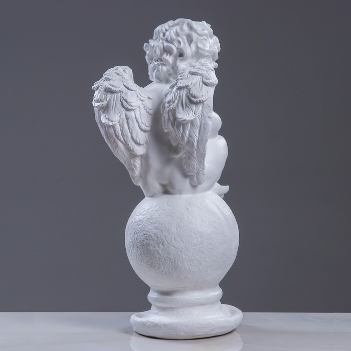 Светящаяся фигура "Ангел на шаре большой" 27х26х64см