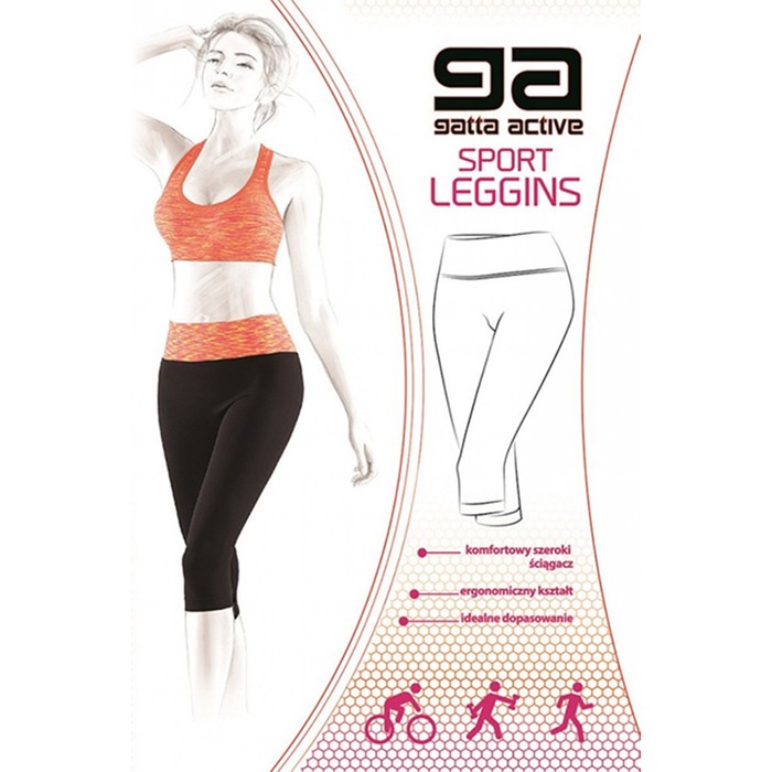 Леггинсы спортивные, размер M, цвет синий