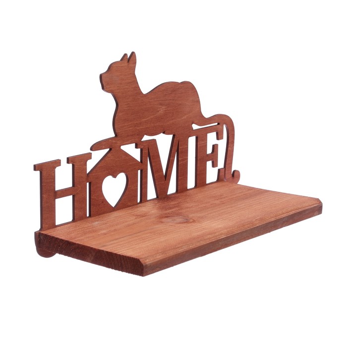 Набор фоторамка, полка на стену "Кошки"