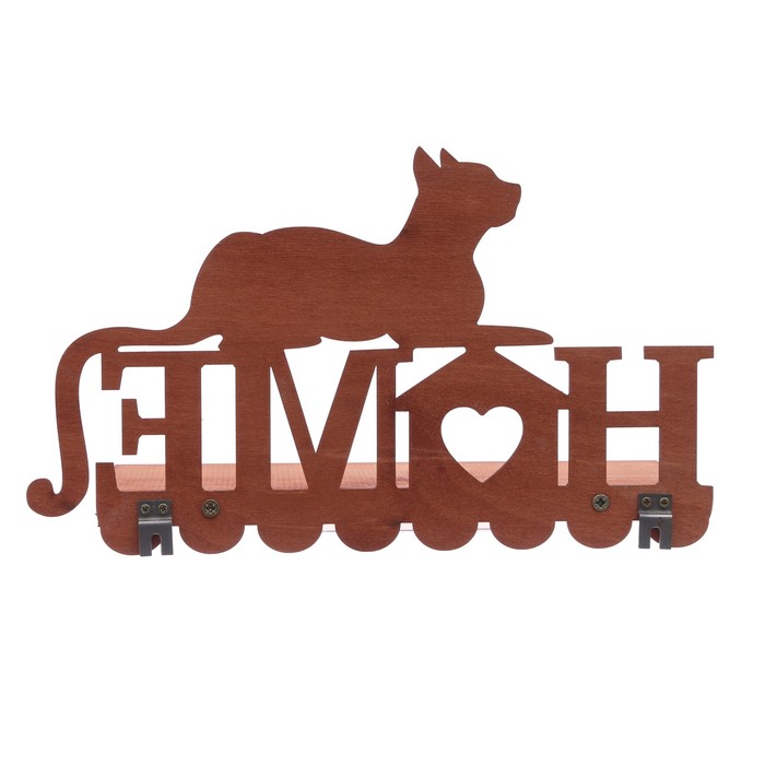 Набор фоторамка, полка на стену "Кошки"