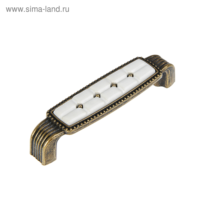 

Ручка скоба ELEGANT РС150AB, 96 мм, керамическая, цвет бронза
