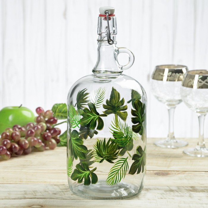 Бутылка стеклянная «Венеция» 2 л