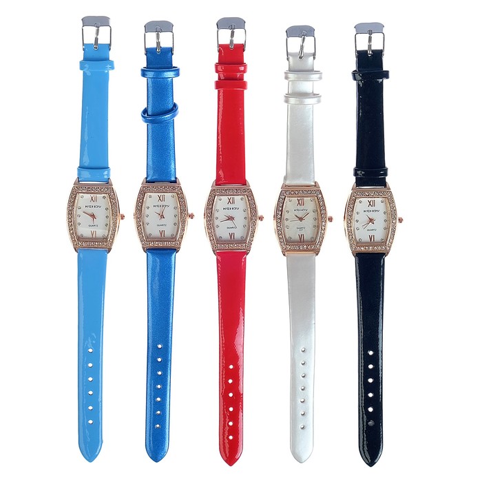 Часы наручные женские "Гламур", микс