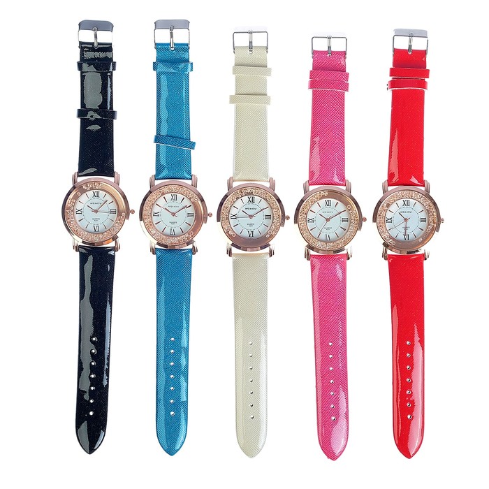 Часы наручные женские "Стиль", микс