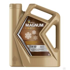 

Масло моторное Rosneft Magnum Coldtec 5W-40, синтетическое, 5 л