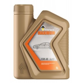 

Моторное масло Rosneft Maximum 15W-40 SG/CD, 1 л минер.