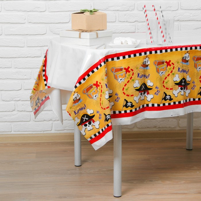 Скатерть "Йо-хо-хо", 182 х 137см