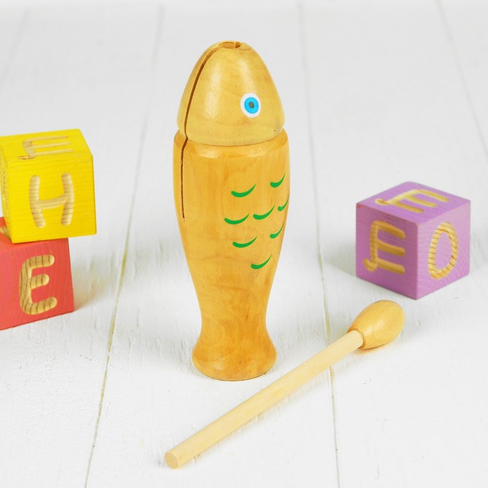 Стучалка "Рыбка" МИКС