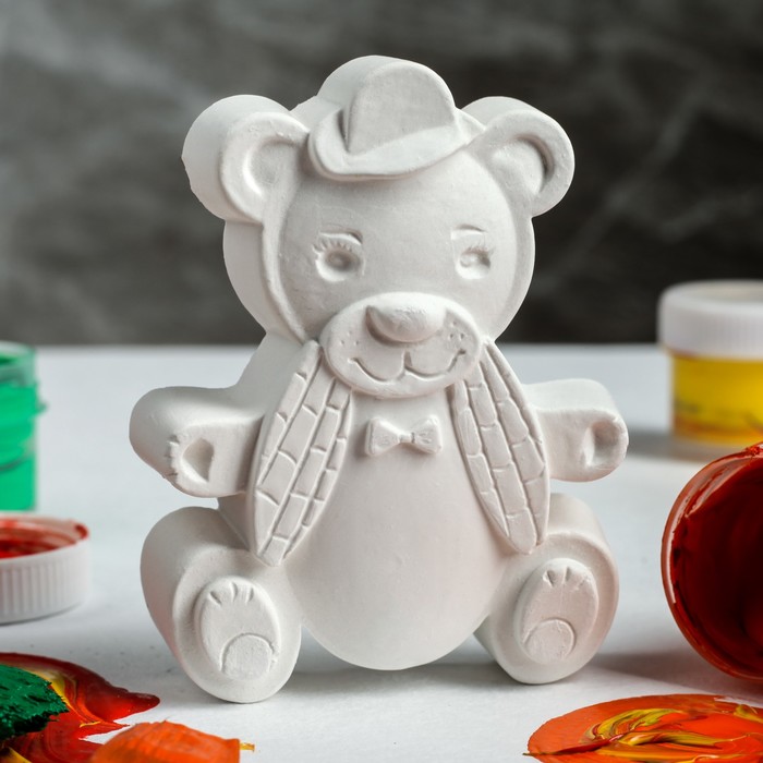 Сувенир фигурка под нанесение "Медведь"