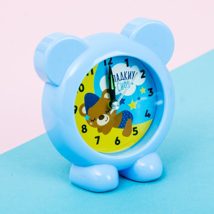 Набор будильник, мягкая игрушка "Сладких снов"