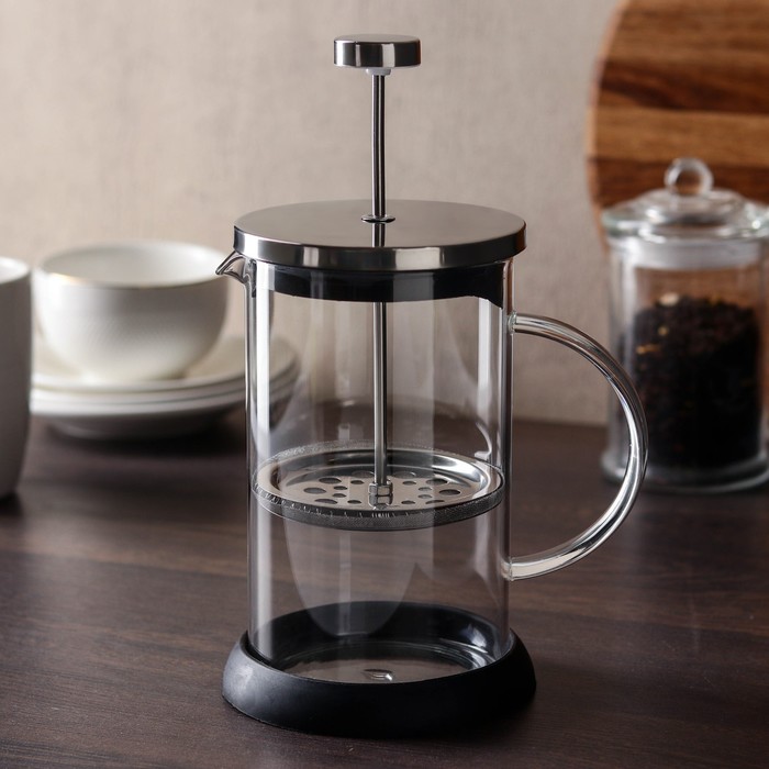 Френч-пресс "Келли" 800 мл, 15х11х18 см, цвет черный
