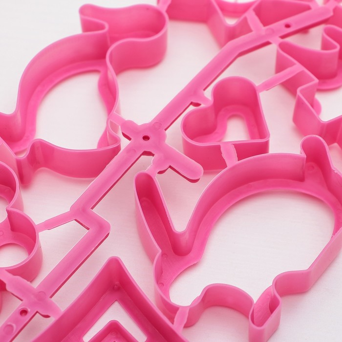 Набор форм для печенья 8 предметов "Настроение",