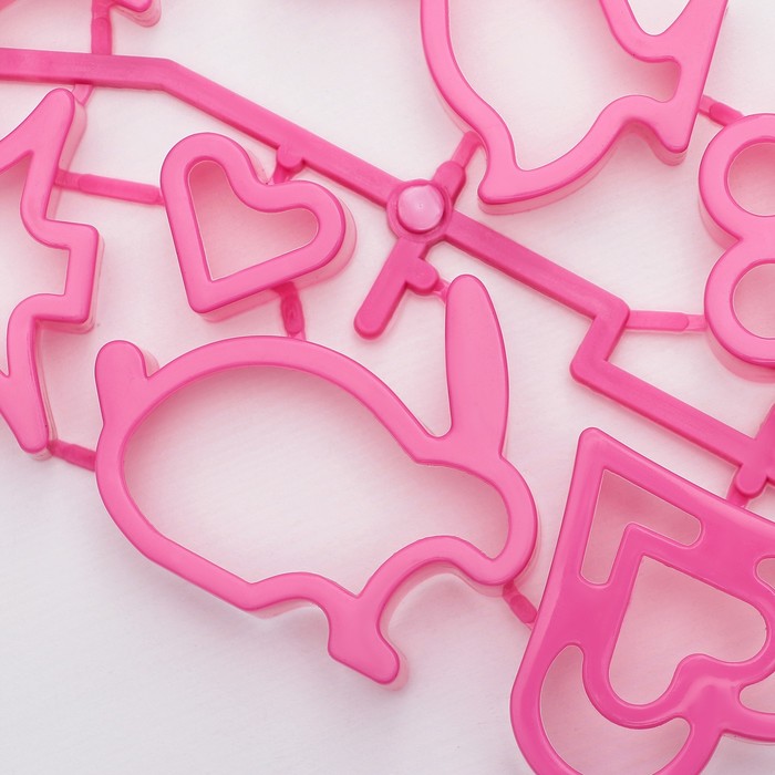 Набор форм для печенья 8 предметов "Настроение",