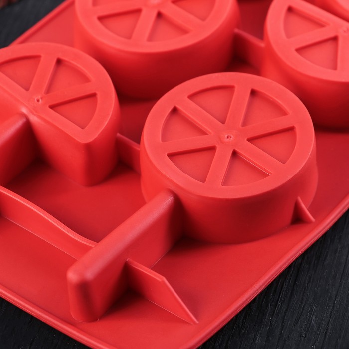 Форма для льда и шоколада "Цитрус", цвета МИКС