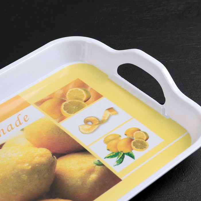 Поднос прямоугольный "Завтрак", цвета МИКС