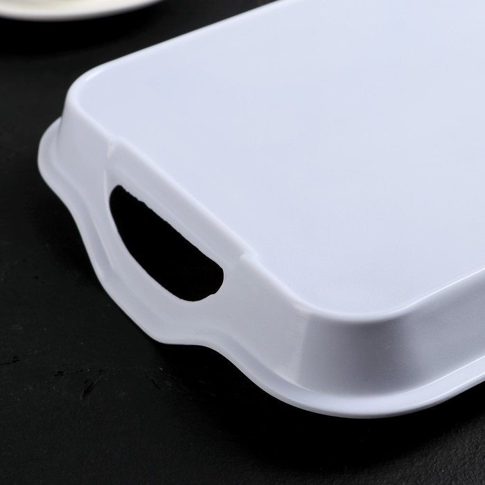 Поднос прямоугольный "Завтрак", цвета МИКС