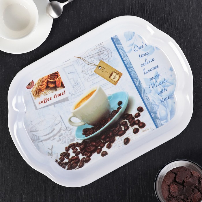 Поднос "Капучино", цвета МИКС