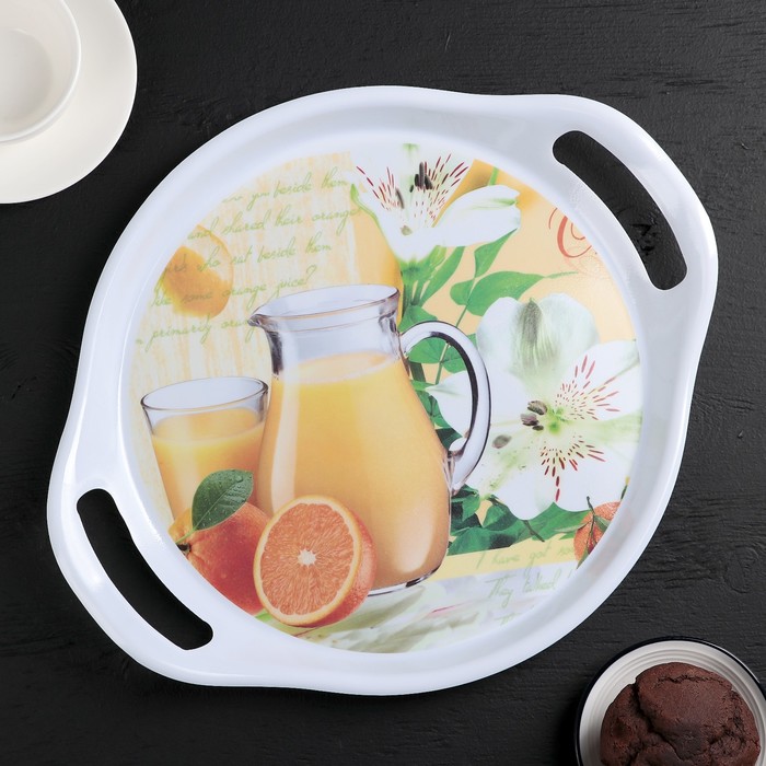 Поднос "Чаепитие", цвета МИКС