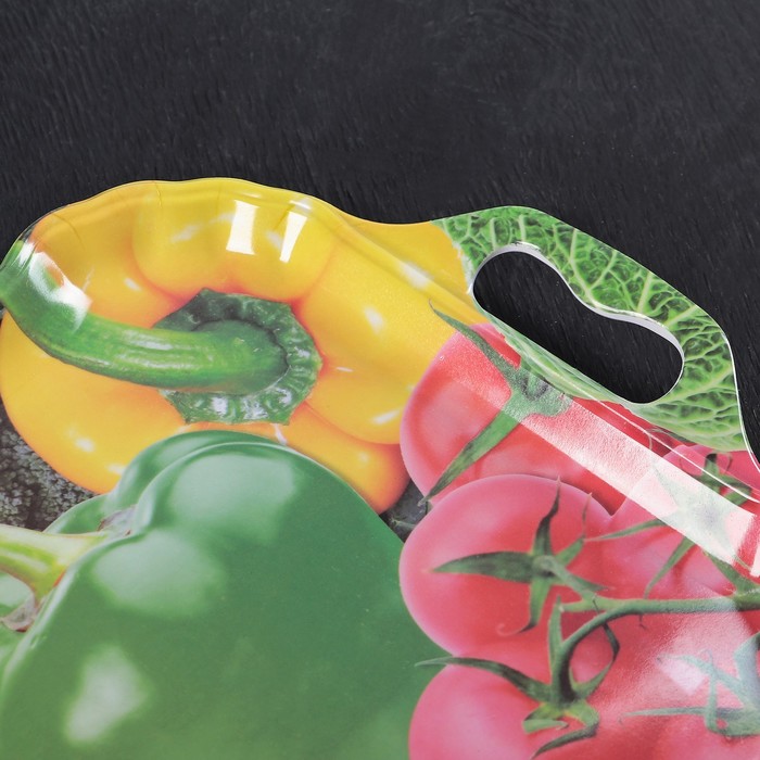 Поднос прямоугольный "Урожай", цвета МИКС