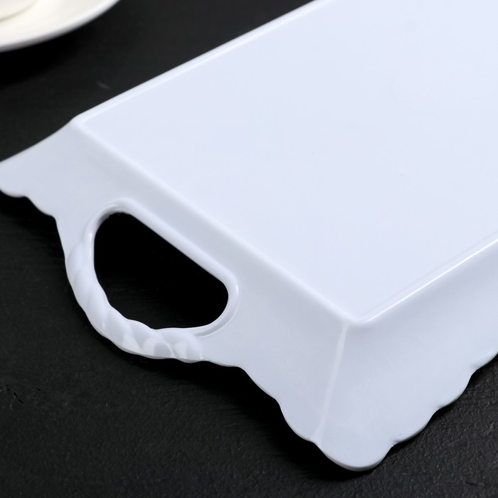 Поднос прямоугольный "Ботанический сад", цвета МИКС