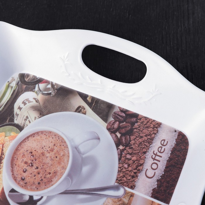 Поднос прямоугольный Cake, цвета МИКС