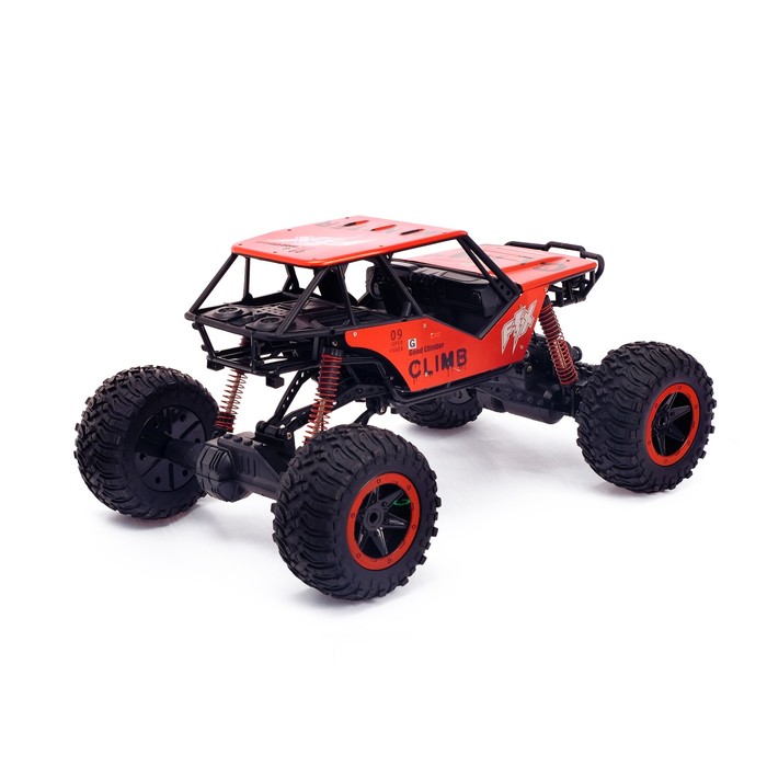 Джип-амфибия радиоуправляемый "Король скорости", полный привод 4WD, 1:8, корпус металл.