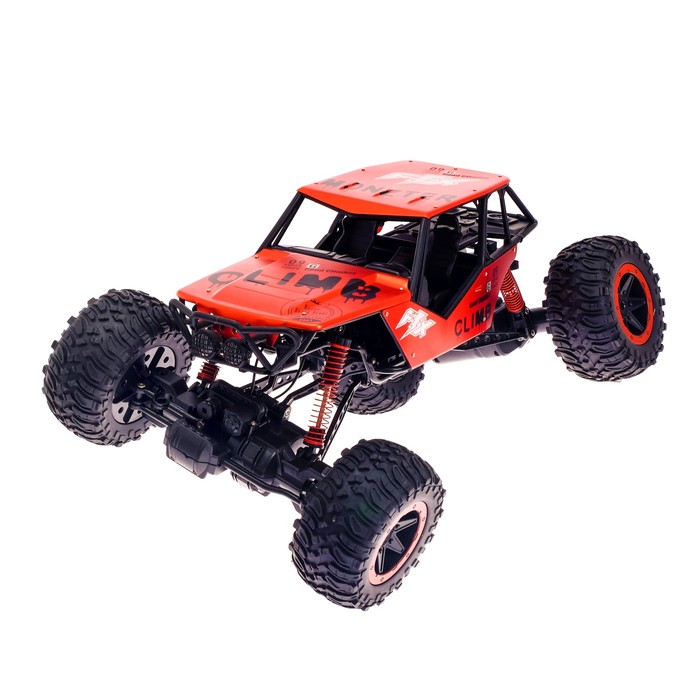 Джип-амфибия радиоуправляемый "Король скорости", полный привод 4WD, 1:8, корпус металл.