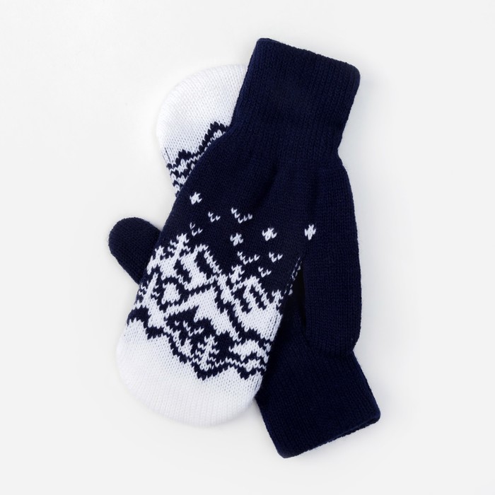 Подарочный набор "Чудесного нового года" термостакан, варежки р-р 19