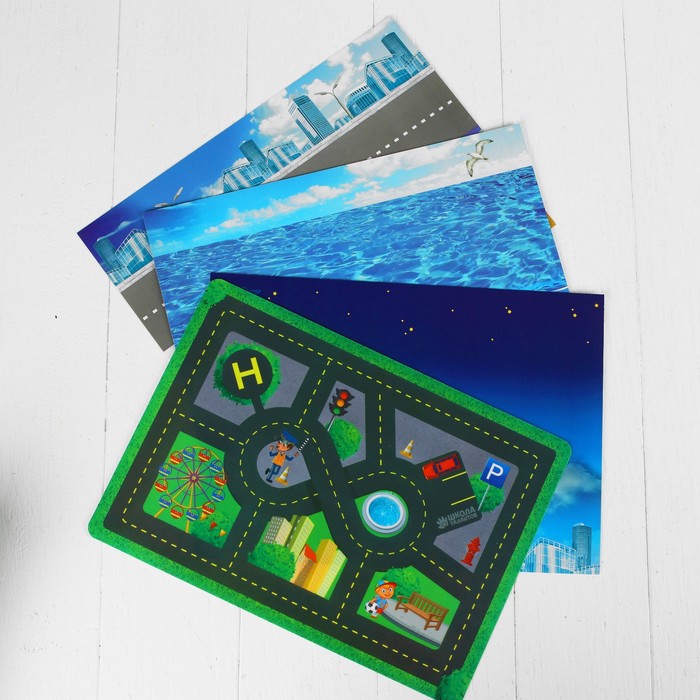 Набор для творчества "Изучаем транспорт", 9 развивающих занятий