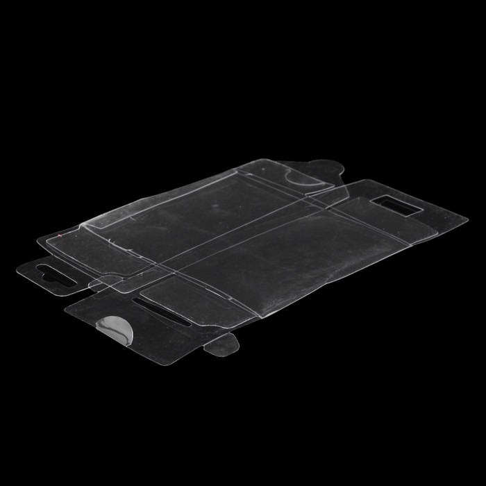 Упаковка PVC 7х6х10,5см 1шт. с подвесом, фасовка 50шт