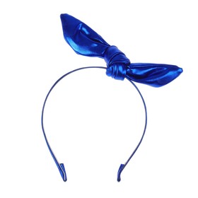 Карнавальный ободок «Бантик», цвет синий Ош