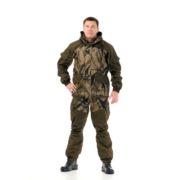 Костюм PAYER «Горка Осень», дуплекс, размер/рост 56-58/170-176, хаки кмф