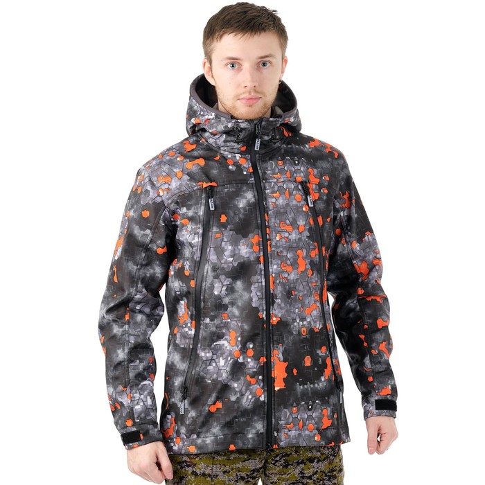 Куртка PAYER «Трек», полофлис, матрица, размер 64-66, рост 182-188