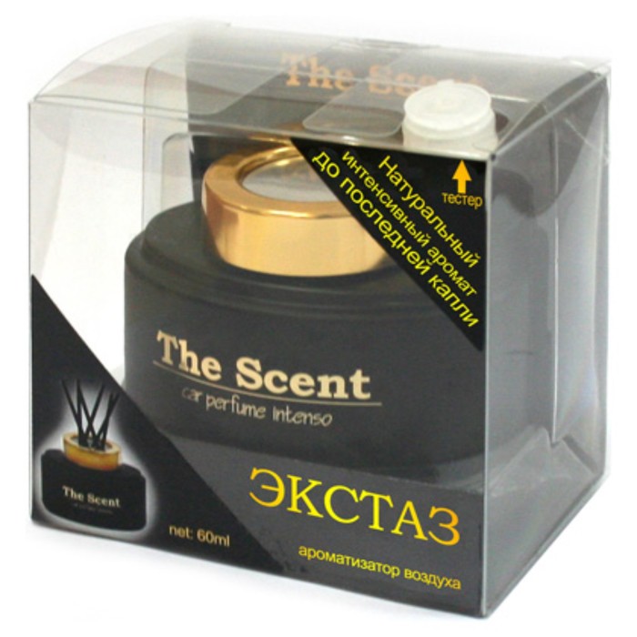 Ароматизатор воздуха на панель "THE SCENT" экстаз, SCENT-188(40), 60 мл