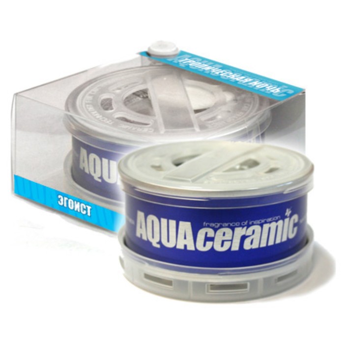 Ароматизатор воздуха керамический на панель "AQUA CERAMIC" эгоист, MET-185(120), 36 гр