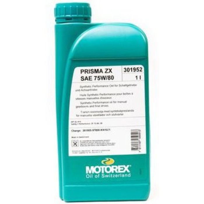 Масло трансмиссионное MOTOREX Gear Oil PRISMA ZX SAE 75W/80 GL-4+5, 1 л