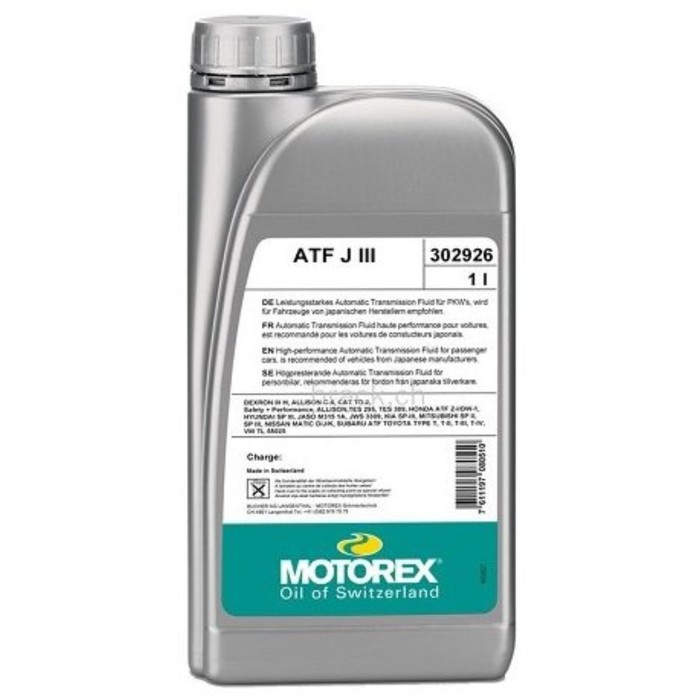 Масло трансмиссионное MOTOREX ATFJ III, 1 л