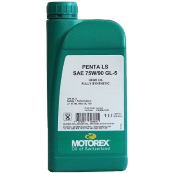 Масло трансмиссионное MOTOREX Gear Oil PENTA LS SAE 75W/90 GL-5, 1 л