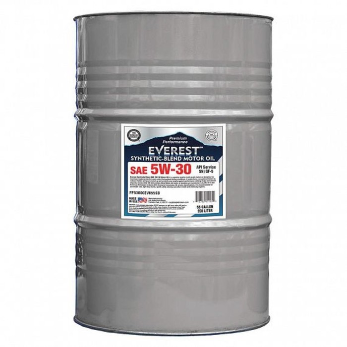 Масло моторное Everest 5W-30 SN GF-5 A5/B5, synt., 208л